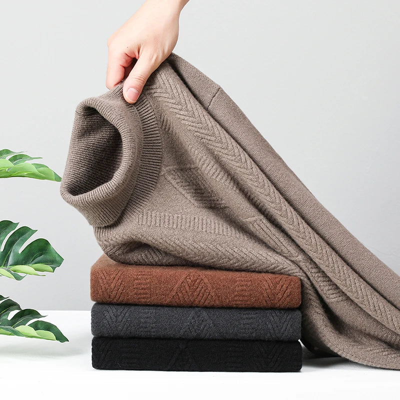 Ethan™ - Pull confortable en pure laine douce