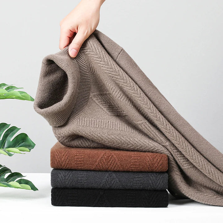 Ethan™ - Pull confortable en pure laine douce