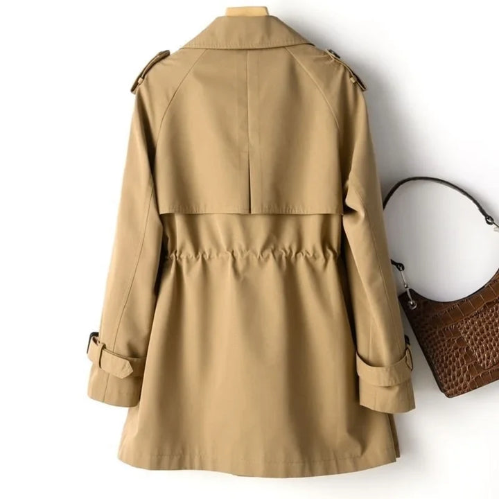 Trench-coat mi-long à double boutonnage  