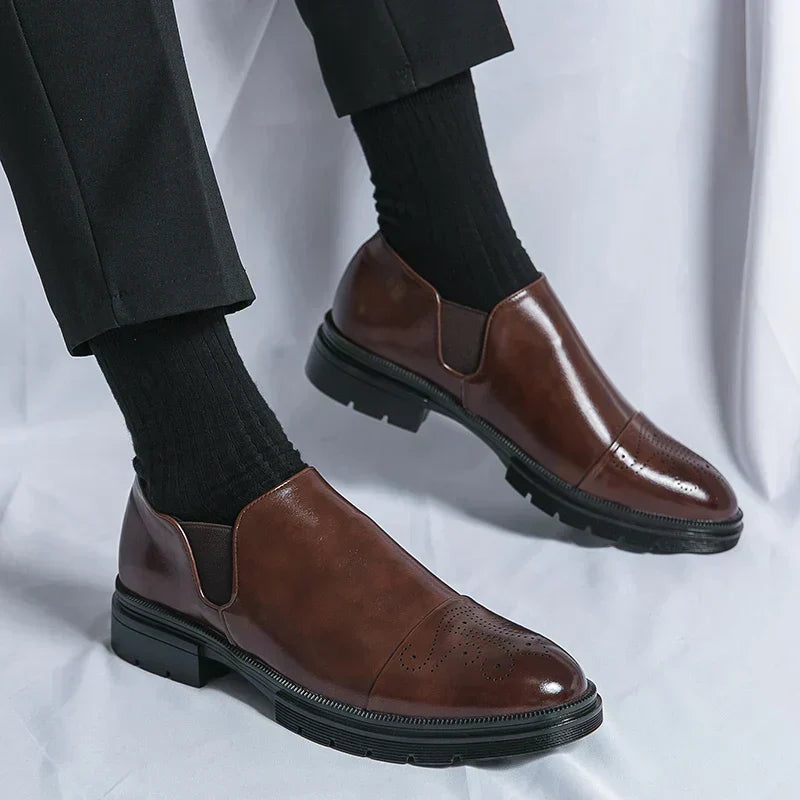 Liam™ - Chaussures en cuir vegan élégantes