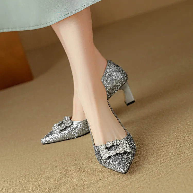 Escarpins pailletés Gloria