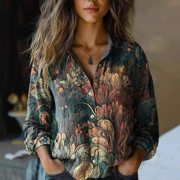 Hayden Delanova | Blouse sophistiquée