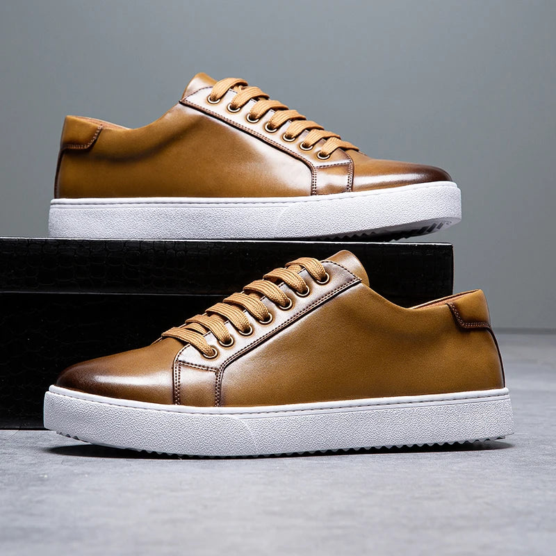 Carter™ - Baskets en cuir confortables