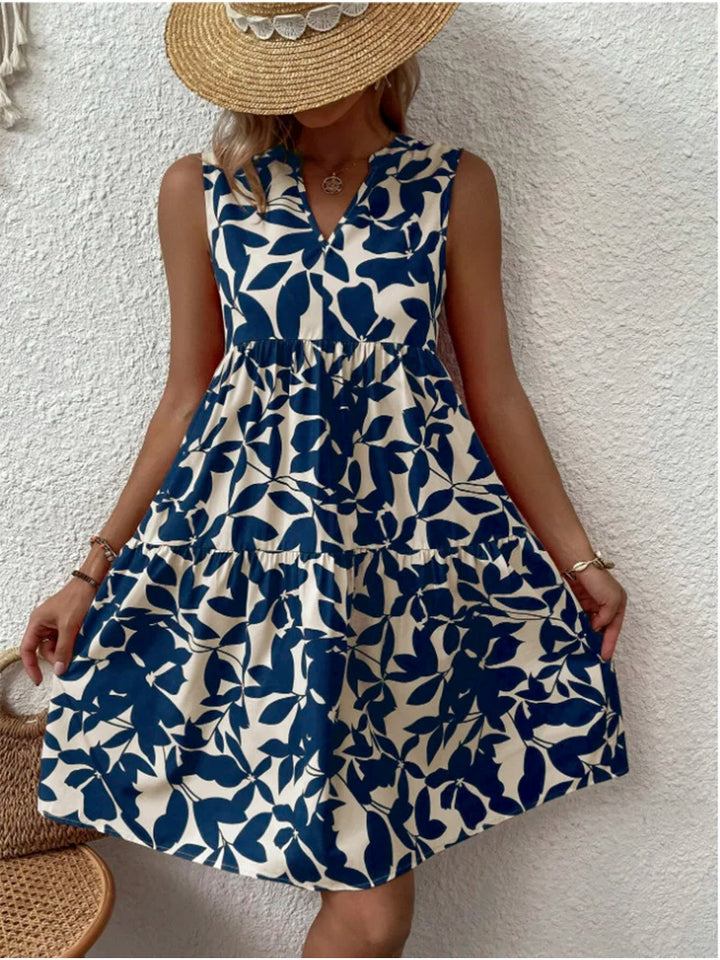 Avery™ - Mini-robe sans manches stylée
