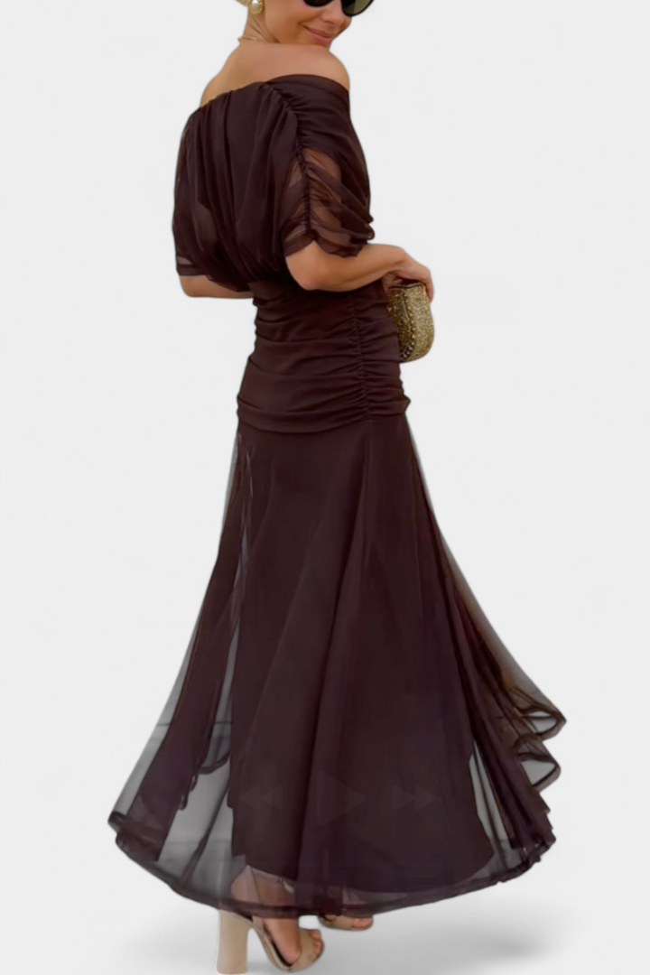 Hayden Laluna® | Robe élégante à décolleté en V