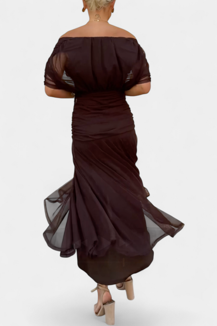 Hayden Laluna® | Robe élégante à décolleté en V