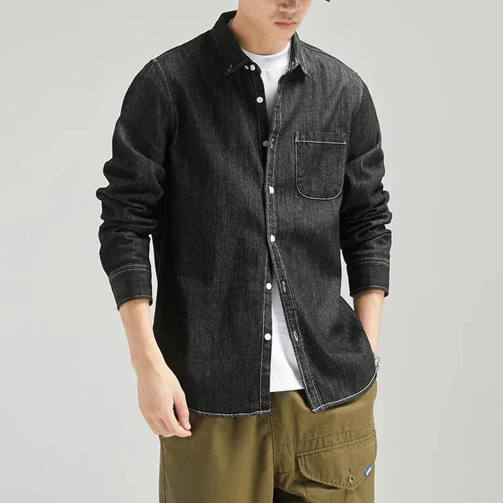 Chemise en jean classique Everett
