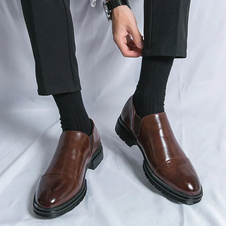 Liam™ - Chaussures en cuir vegan élégantes