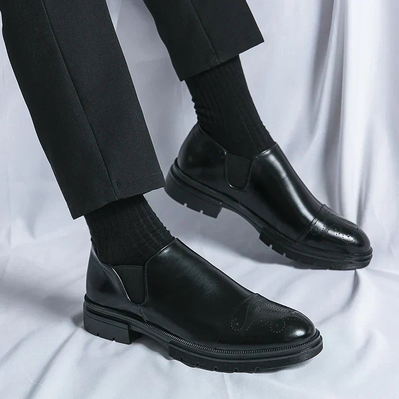 Liam™ - Chaussures en cuir vegan élégantes
