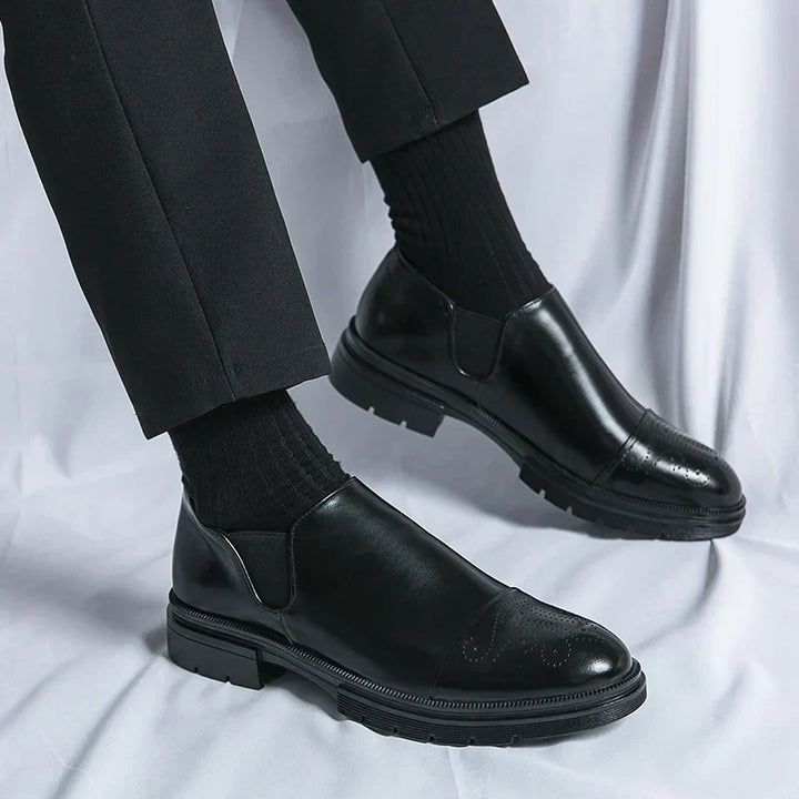 Liam™ - Chaussures en cuir vegan élégantes