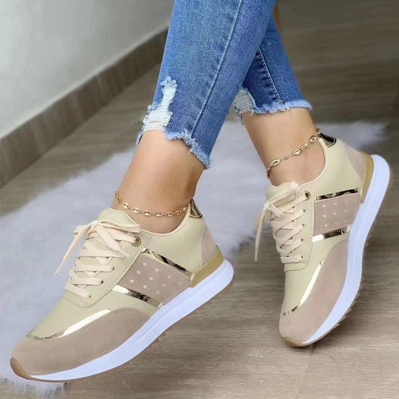 Melanie | Baskets confortables et bien maintenues avec semelle intérieure rembourrée