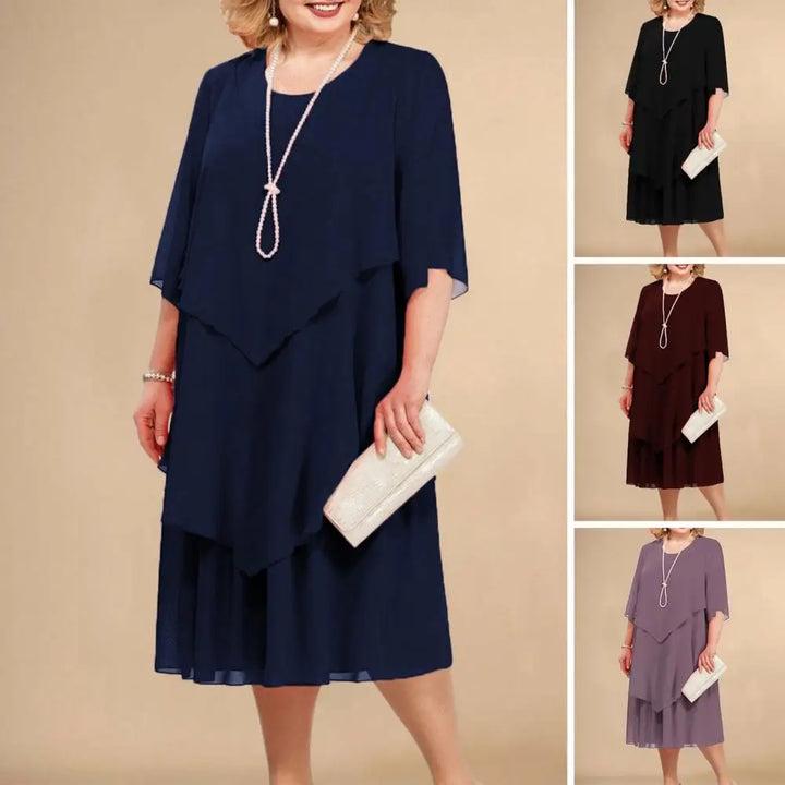 Katy | Robe élégante à volants