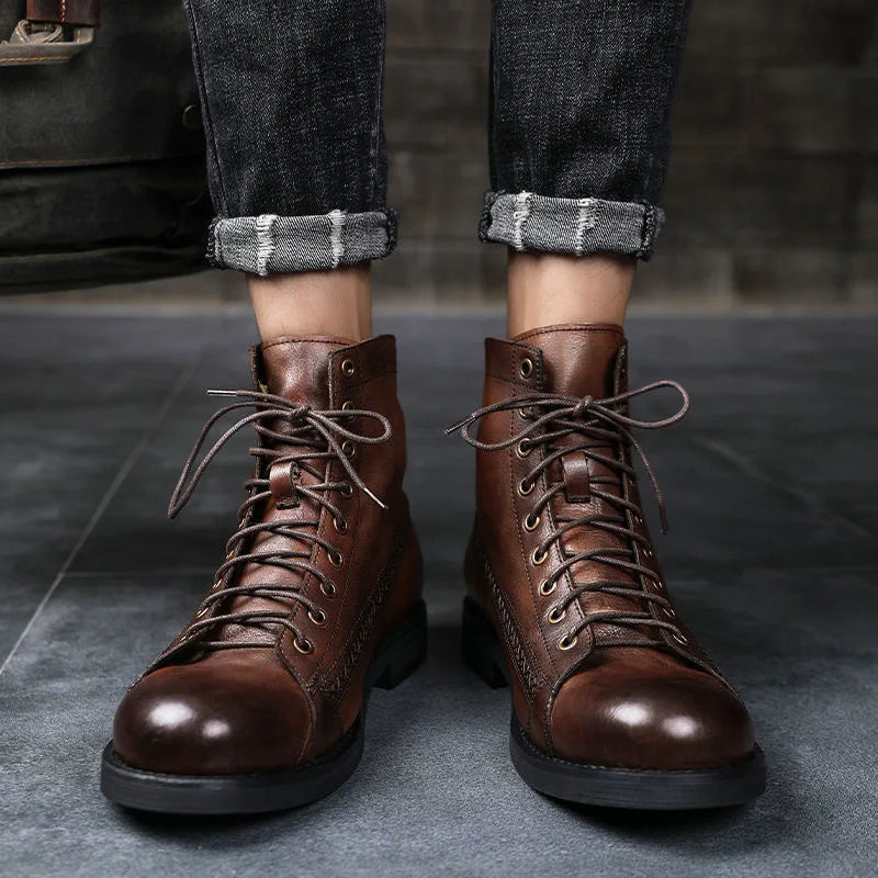 Grayson™ - Bottes d'hiver orthopédiques en cuir vegan