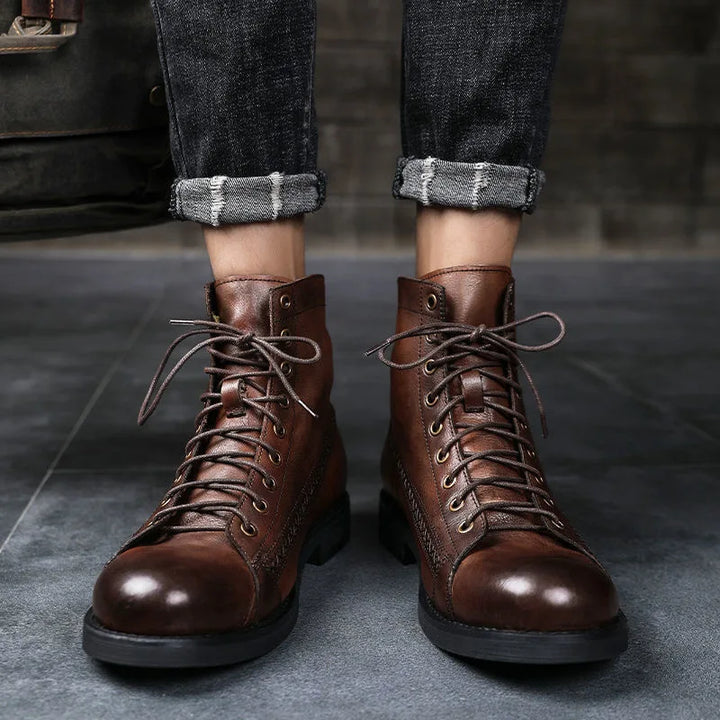 Grayson™ - Bottes d'hiver orthopédiques en cuir vegan