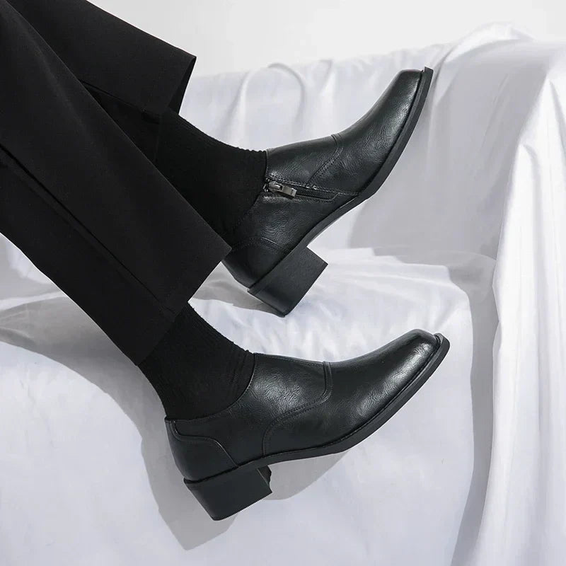 Ethan™ - Chaussures en cuir confortables