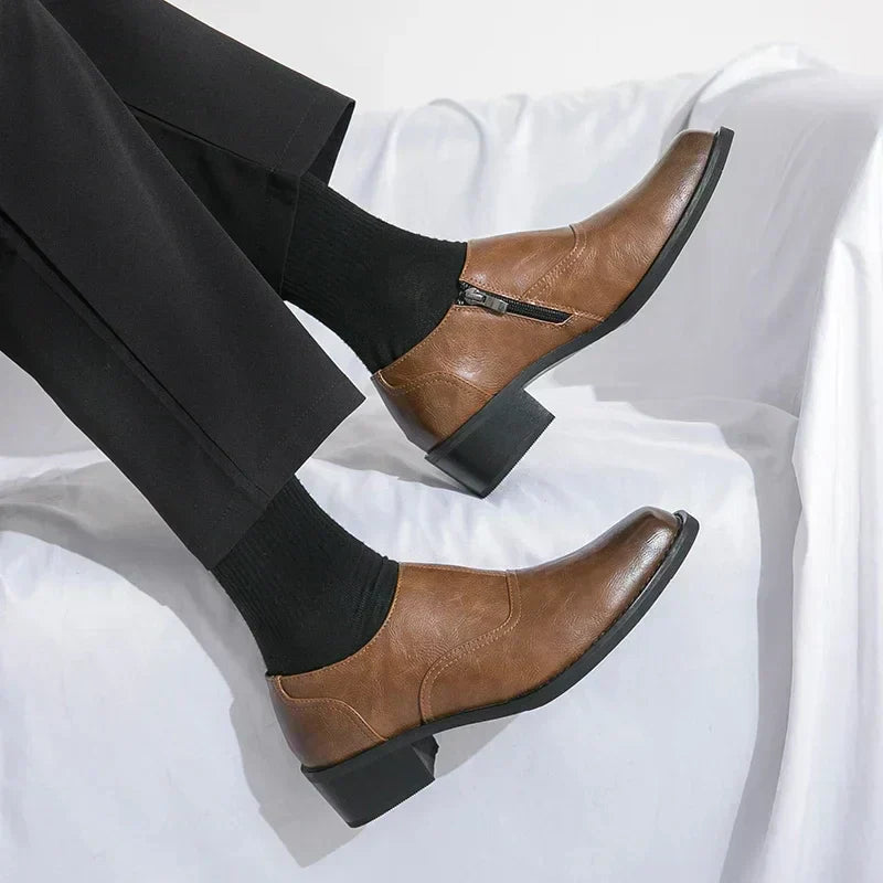 Ethan™ - Chaussures en cuir confortables