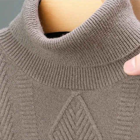 Ethan™ - Pull confortable en pure laine douce