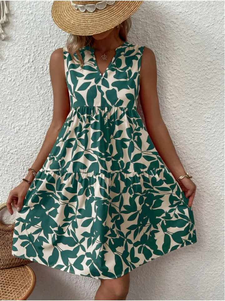 Avery™ - Mini-robe sans manches stylée