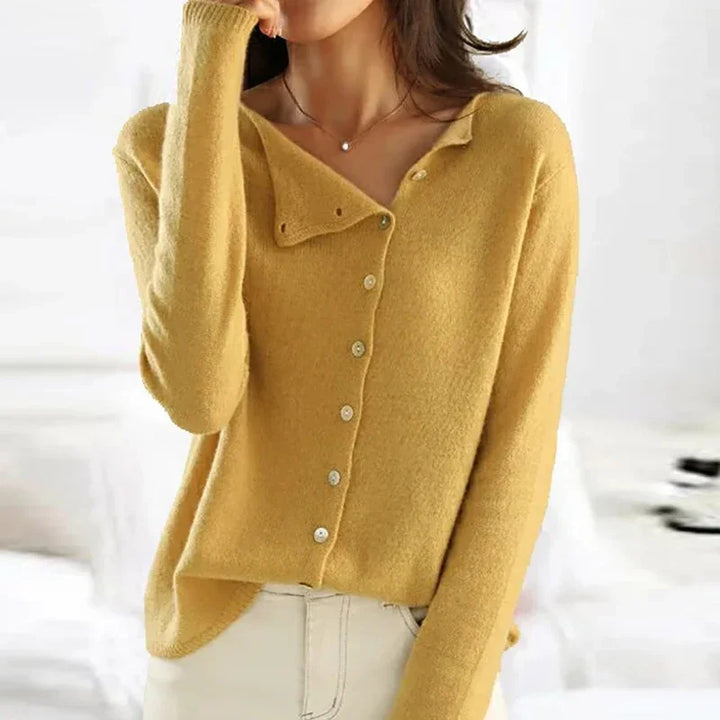Diane | Gilet en maille sophistiqué à la silhouette moderne et au tissu doux