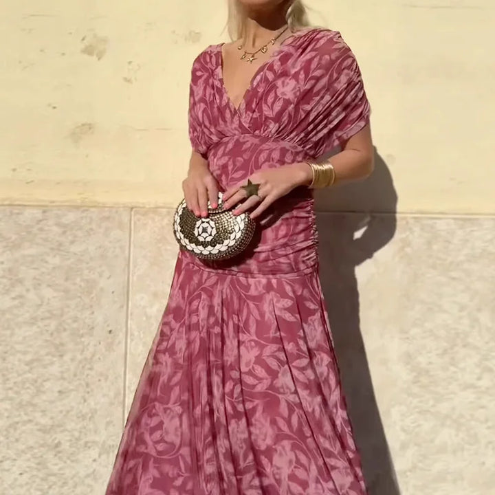 Hayden Laluna® | Robe élégante à décolleté en V