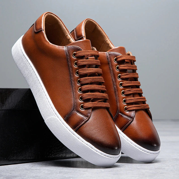 Carter™ - Baskets en cuir confortables