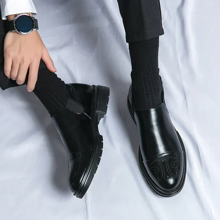 Liam™ - Chaussures en cuir vegan élégantes