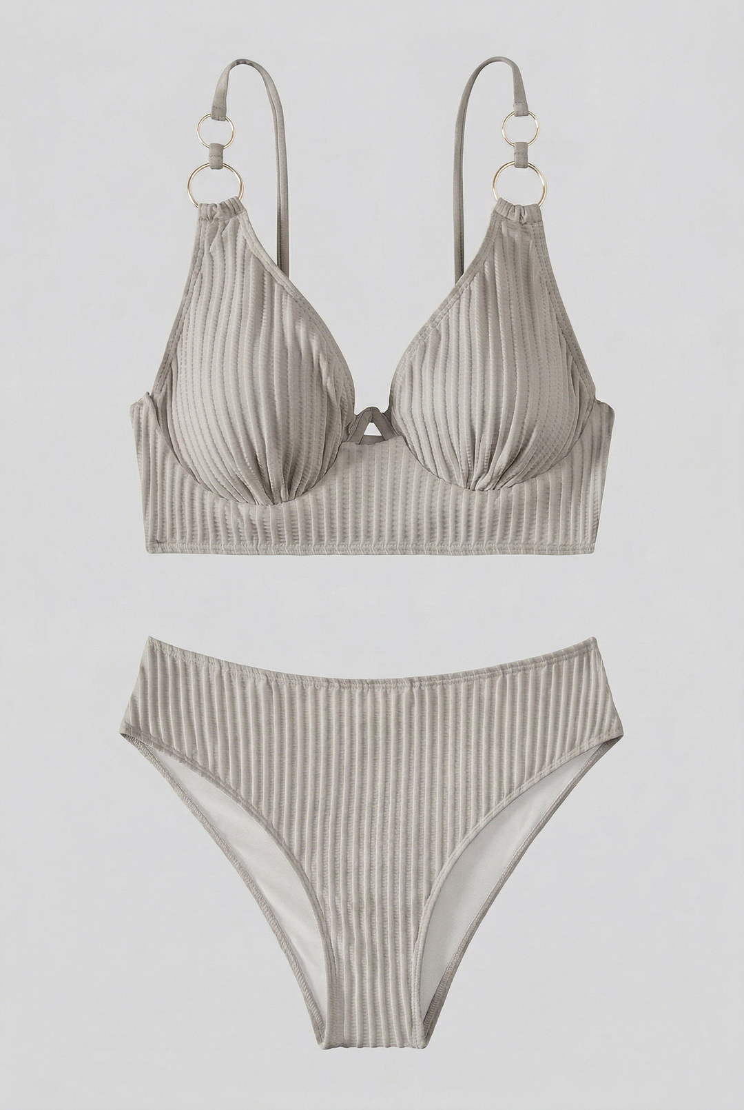Flattering High-Waisted Bikini Set