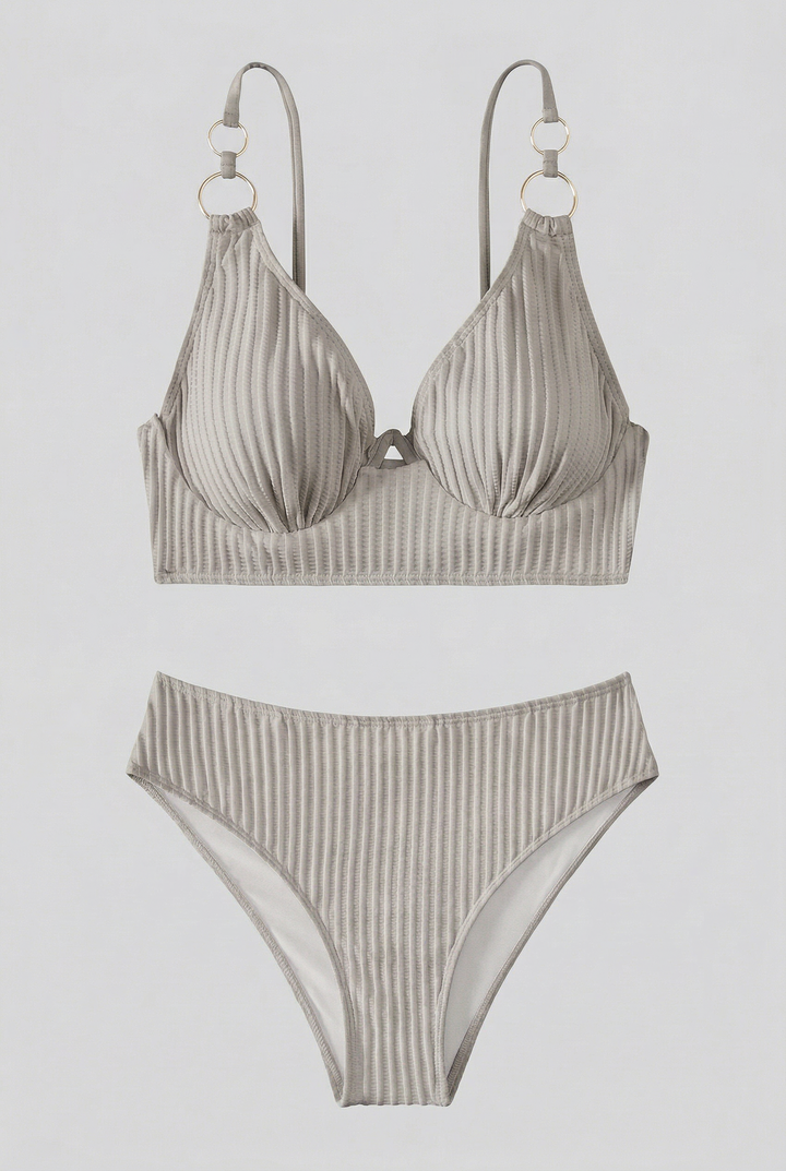 Flattering High-Waisted Bikini Set