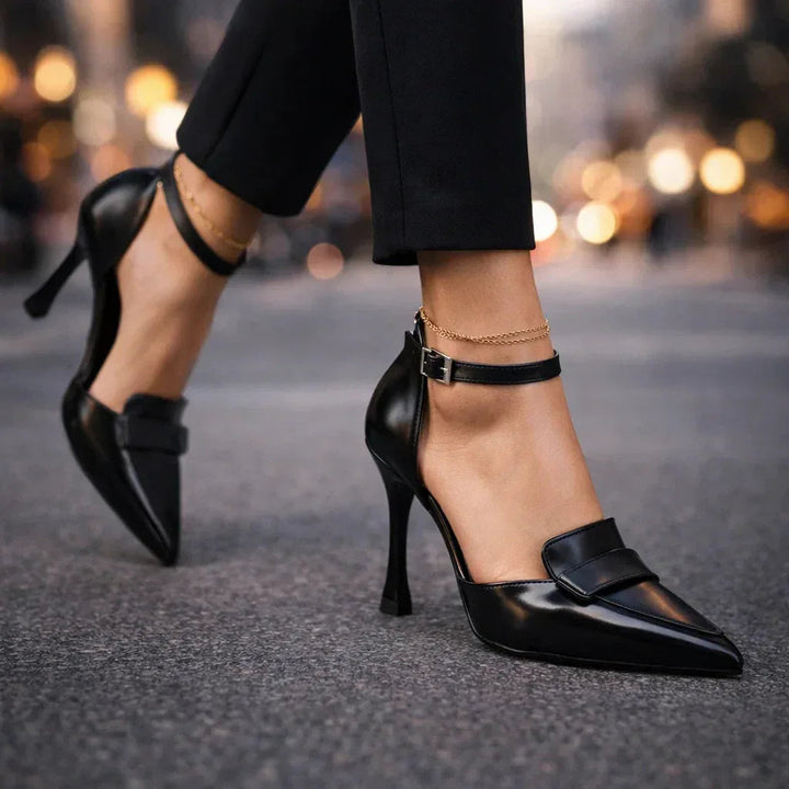 Marielle | Classic Pointed-Toe Pumps with Cushioned Footbed and Supportive Arch