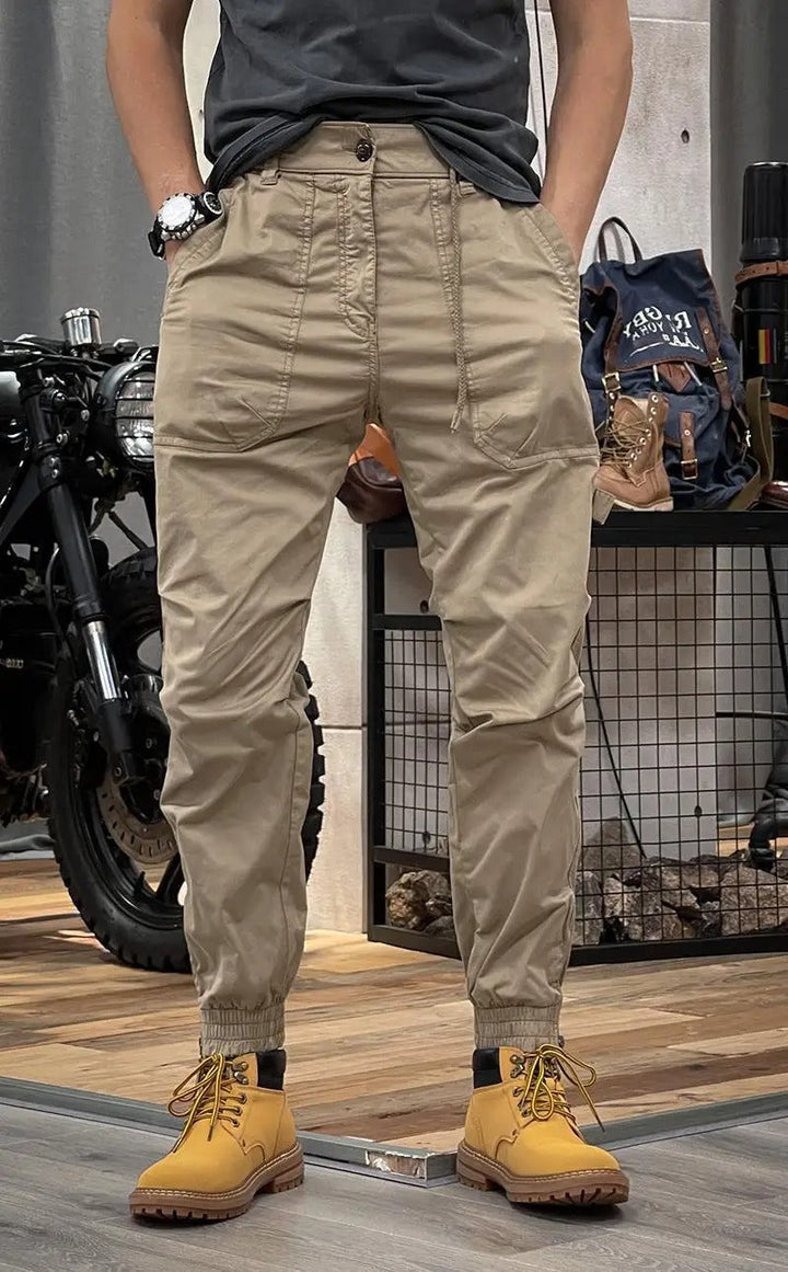 Lucas™ - Pantalon cargo slim avec poches pratiques