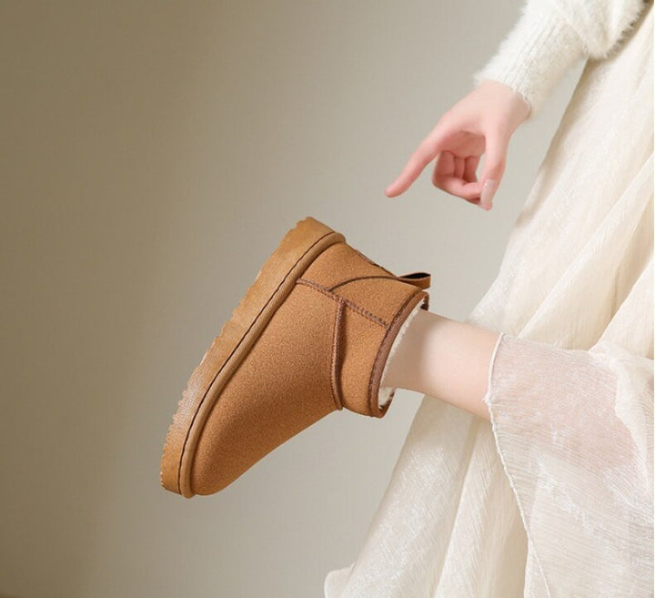 Cosette | Cozy Slip-On Ankle Boots with Warm Lining and Stable Sole