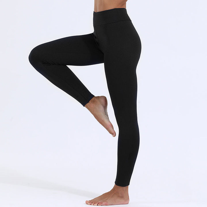 Celestine | Cozy Fleece-Lined Leggings with High-Waist Fit and Sculpting Design