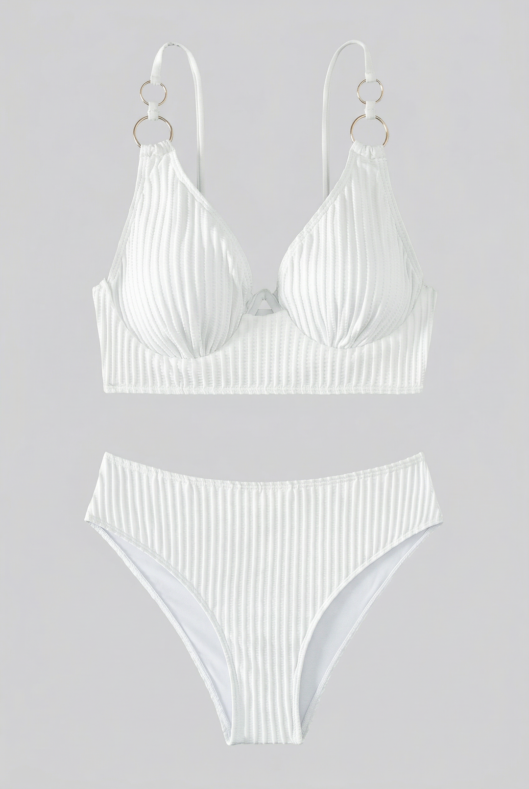 Flattering High-Waisted Bikini Set