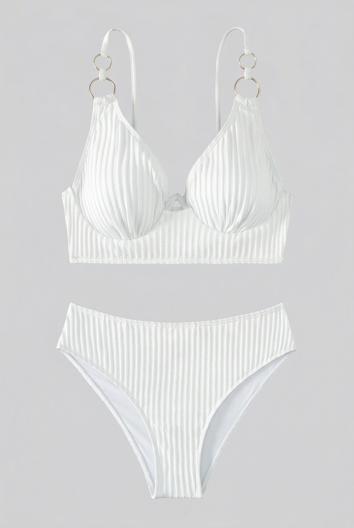 Flattering High-Waisted Bikini Set