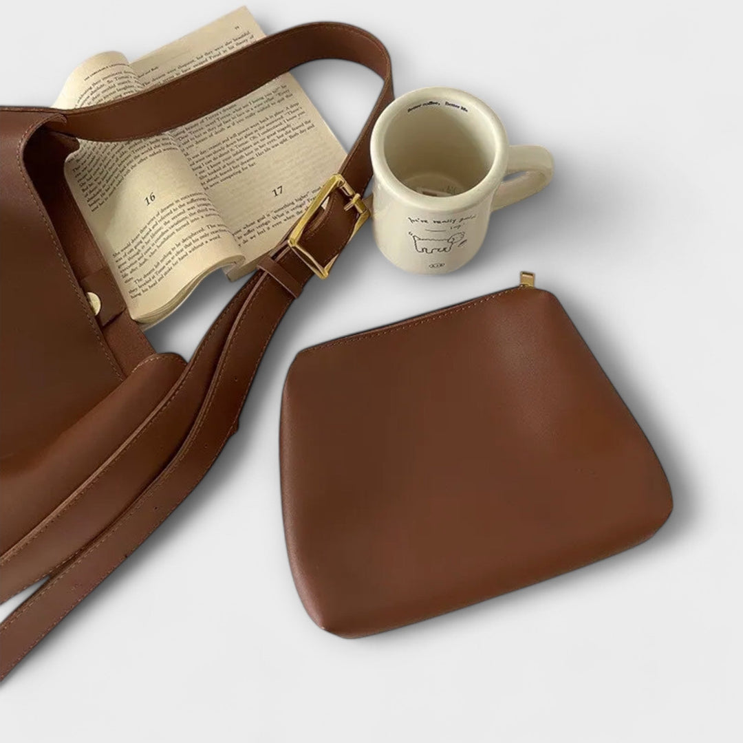 Olivia | Sac à bandoulière élégant en cuir