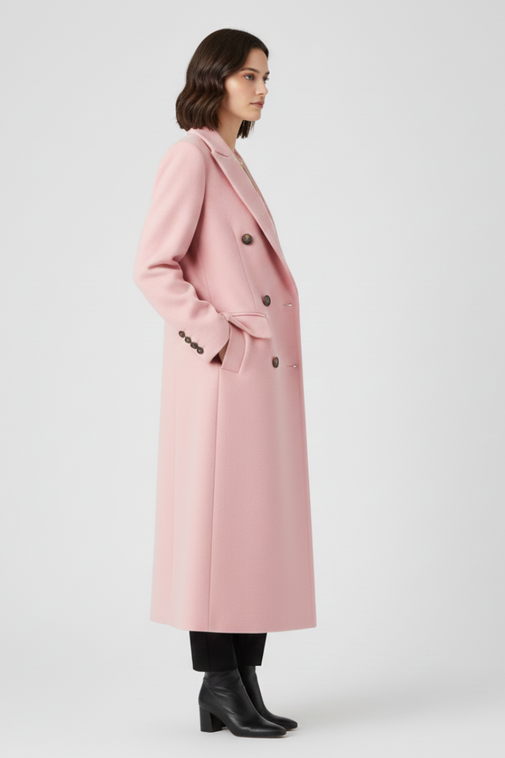 Vesper | Timeless Women's Trenchcoat with Lapel Collar and Button Fastening