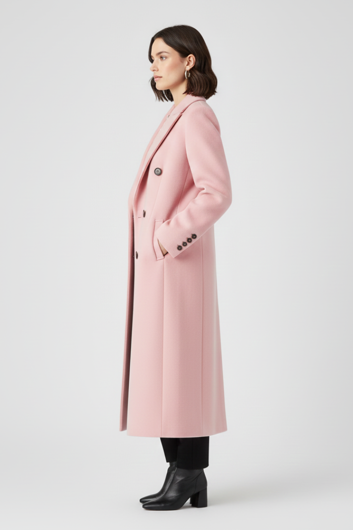 Vesper | Timeless Women's Trenchcoat with Lapel Collar and Button Fastening