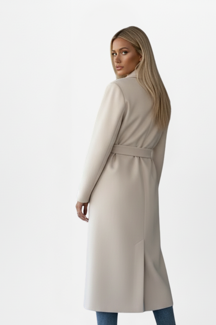 Ophelia | Timeless Women's Trenchcoat with Belt and Double-Breasted Front