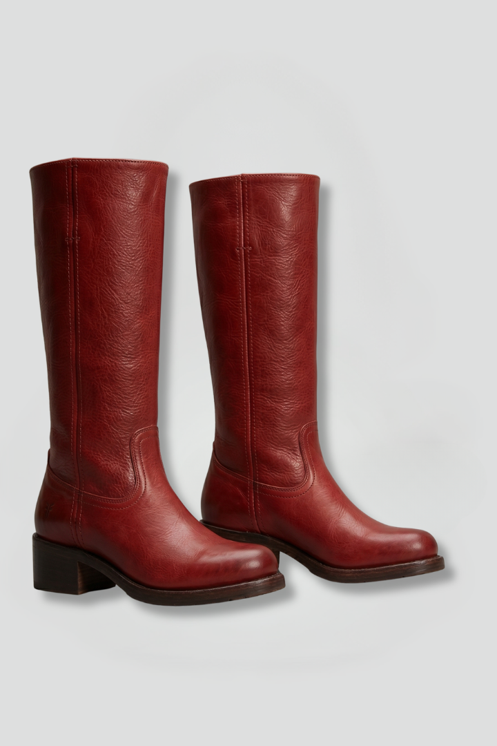 Ottavia | Effortless Women's Mid-Calf Boots with Pull-On Style and Block Heel