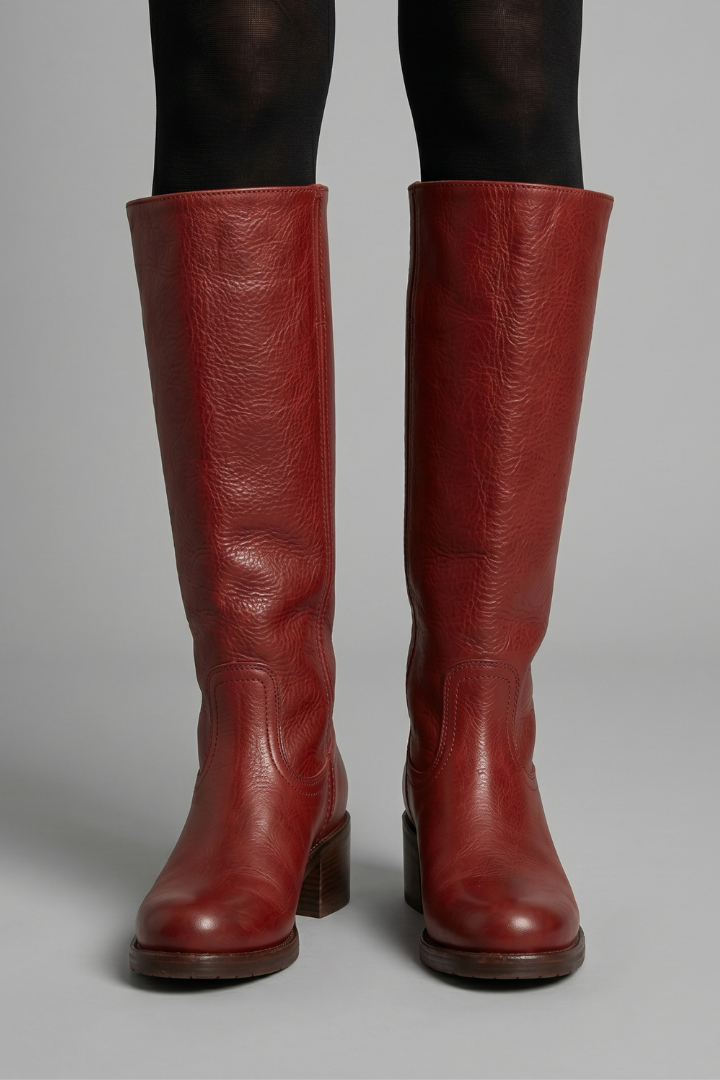 Ottavia | Effortless Women's Mid-Calf Boots with Pull-On Style and Block Heel