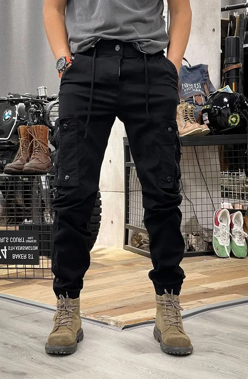 Lucas™ - Pantalon cargo slim avec poches pratiques