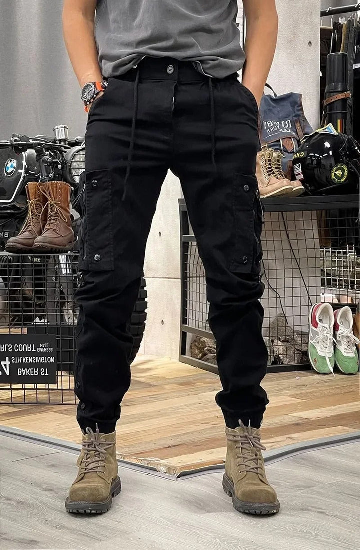 Lucas™ - Pantalon cargo slim avec poches pratiques