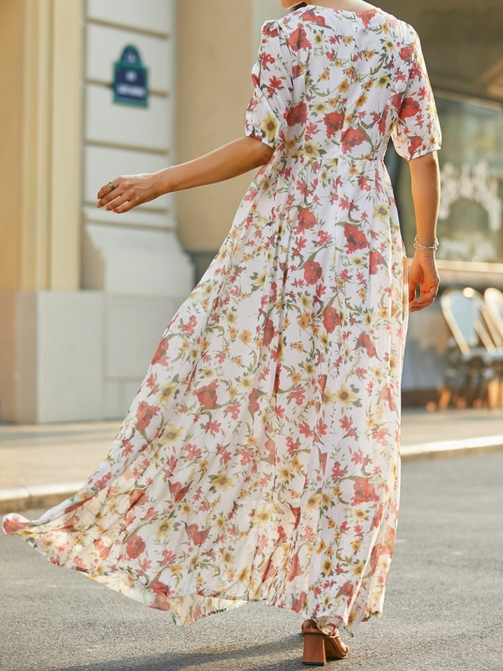 Ariane | Robe maxi romantique