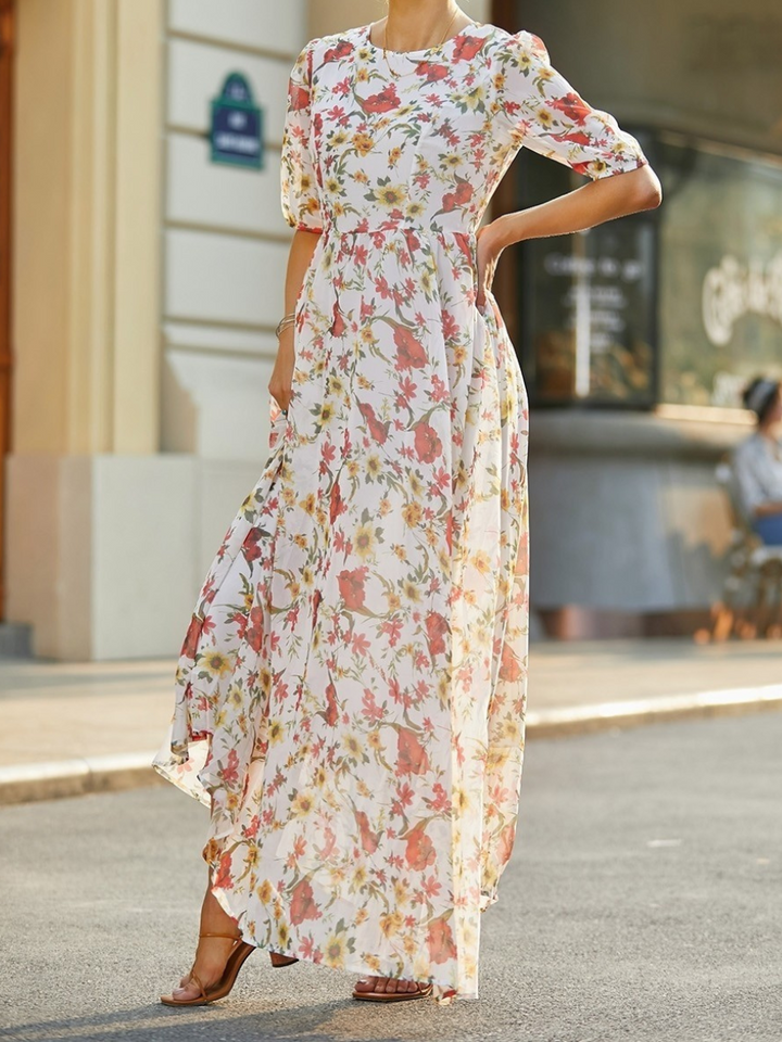 Ariane | Robe maxi romantique