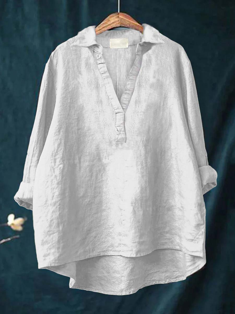 Blouse en lin Andrea