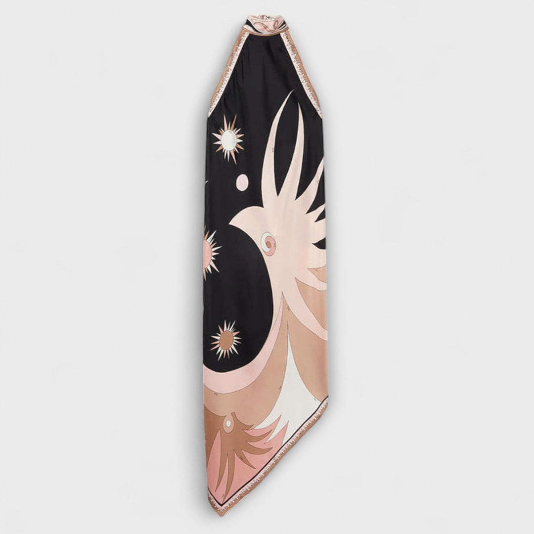 Ivy - Robe unique à bretelles en satin