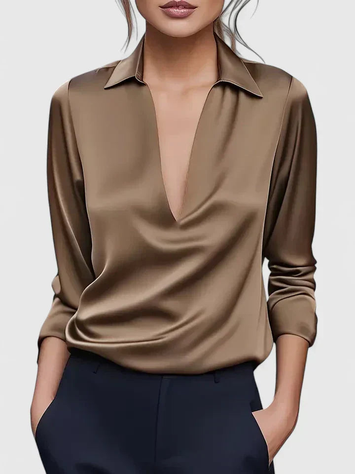 Calvina | Blouse sophistiquée