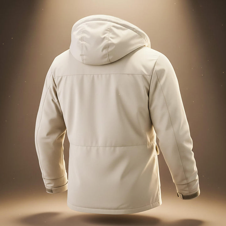 Cody | Tough Men’s Water Resistant Hooded Jacket with Reinforced Pockets