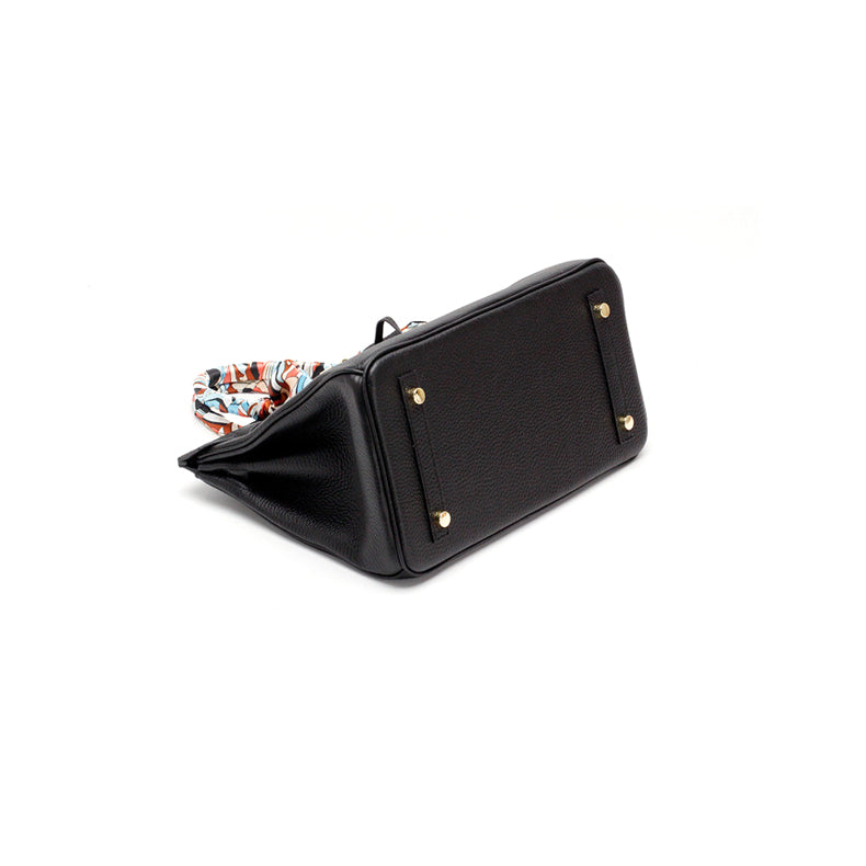 Victoria | Classic Leather Handbag with Multiple Pockets and Secure Closure