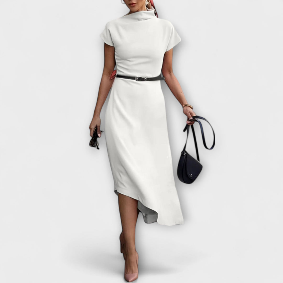 Amelia - Robe urbaine asymétrique